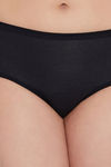 Wacoal Medium Rise Half Coverage Hipster Panty - Black Beige Frostgrey — thumbnail 9